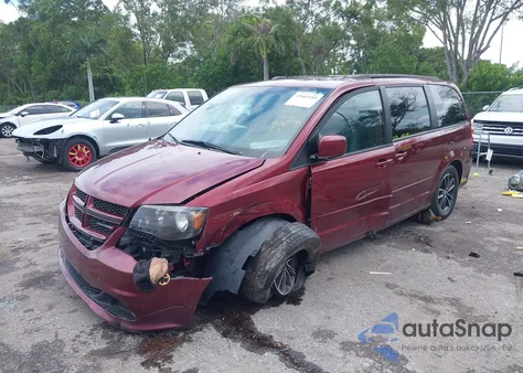 2017 Dodge Grand Caravan Gt из США, поврежденный, VIN 2C4RDGEG6HR842417